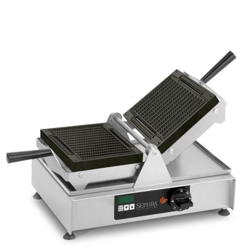 Neumarker Swing Waffle Maker With Waffle Fries Plates